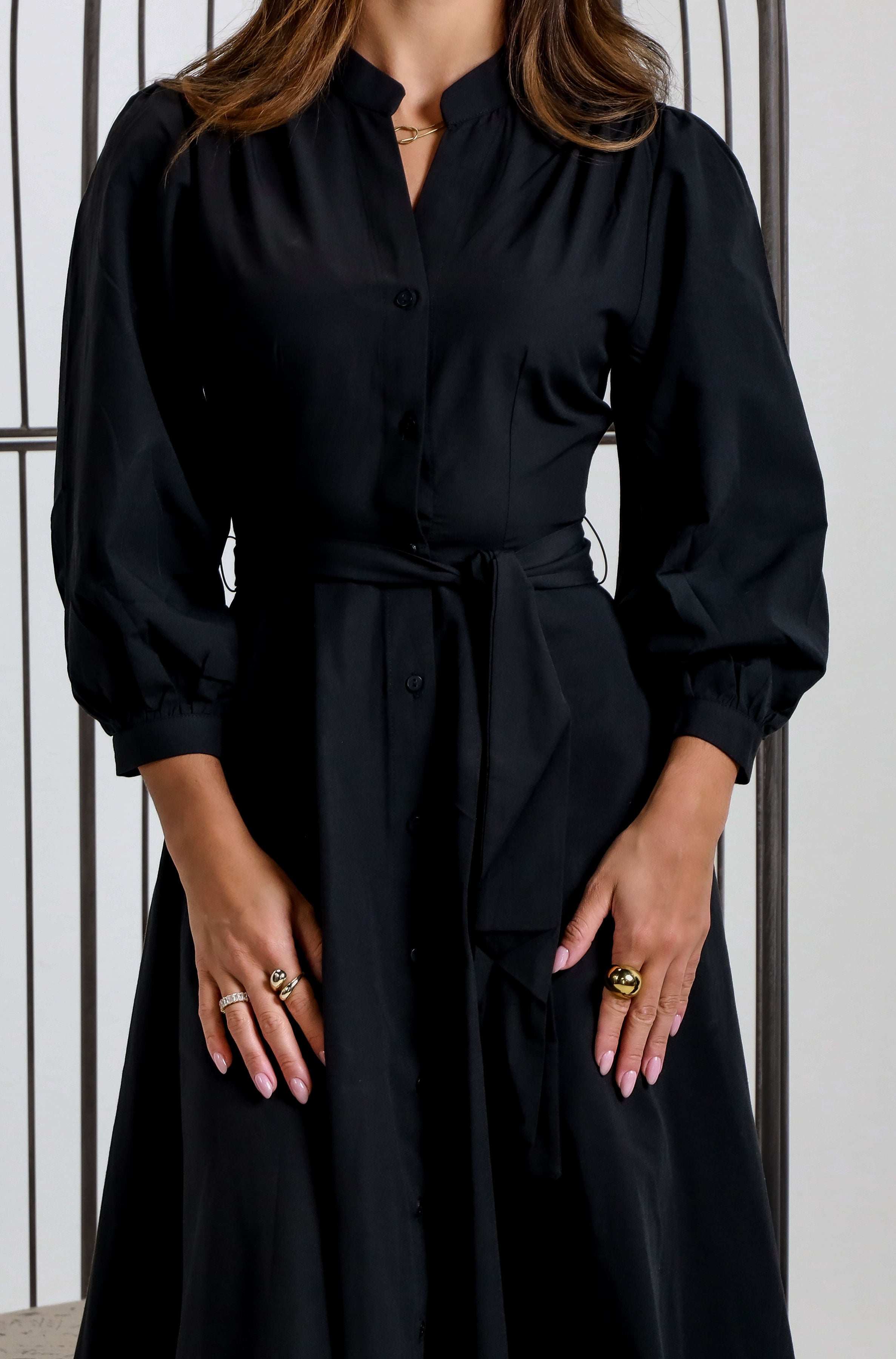 ladies black midi dresses Black Midi Dresses: Formal, With Sleeves, Evening, Casual, Elegant Dresses For Women