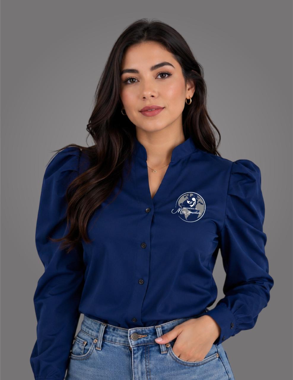 Blusas con el logo de MMI - Navy
