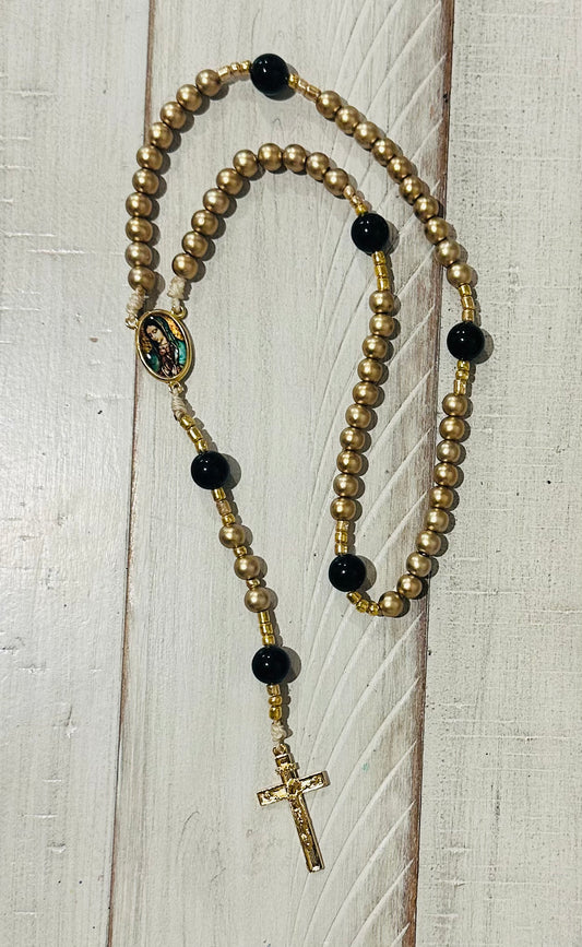 Rosario - Gold beads