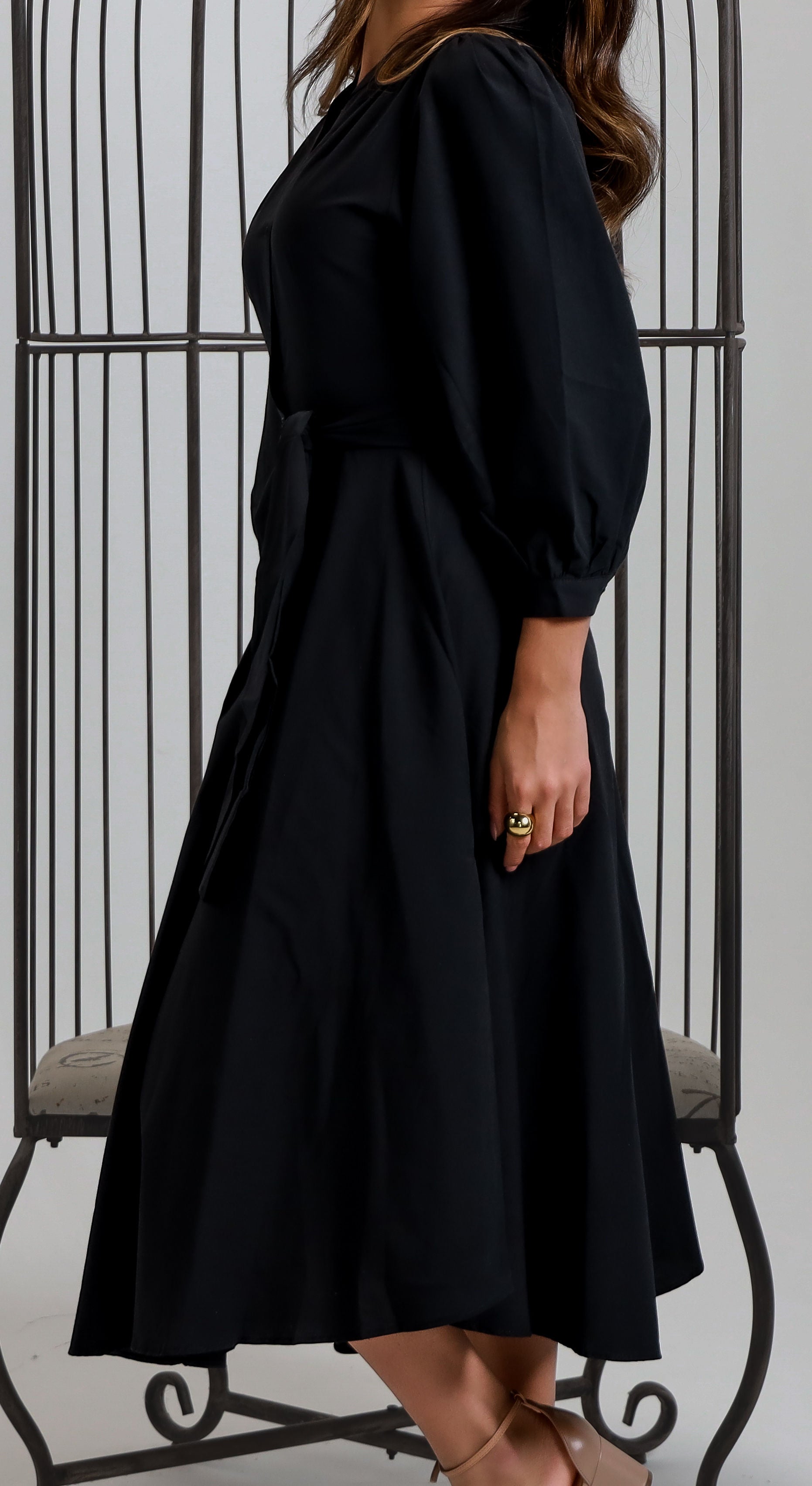 Black Midi Dress Style & Dignity Black Midi Dress Style & Dignity