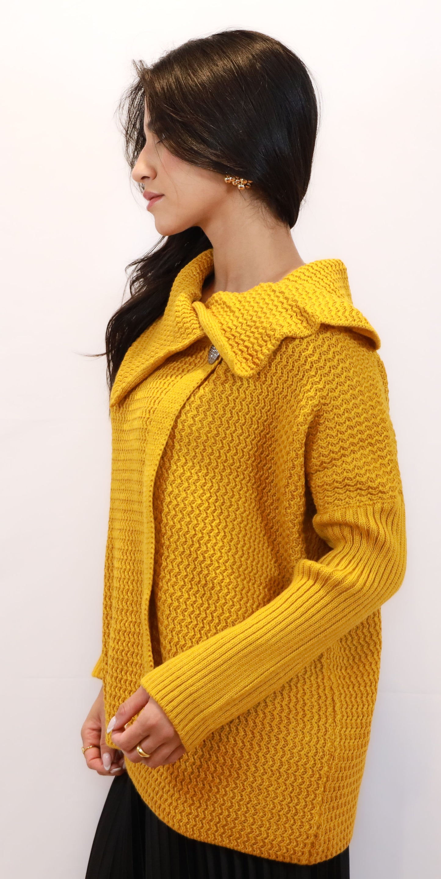 Asymmetrical Knit Sweater