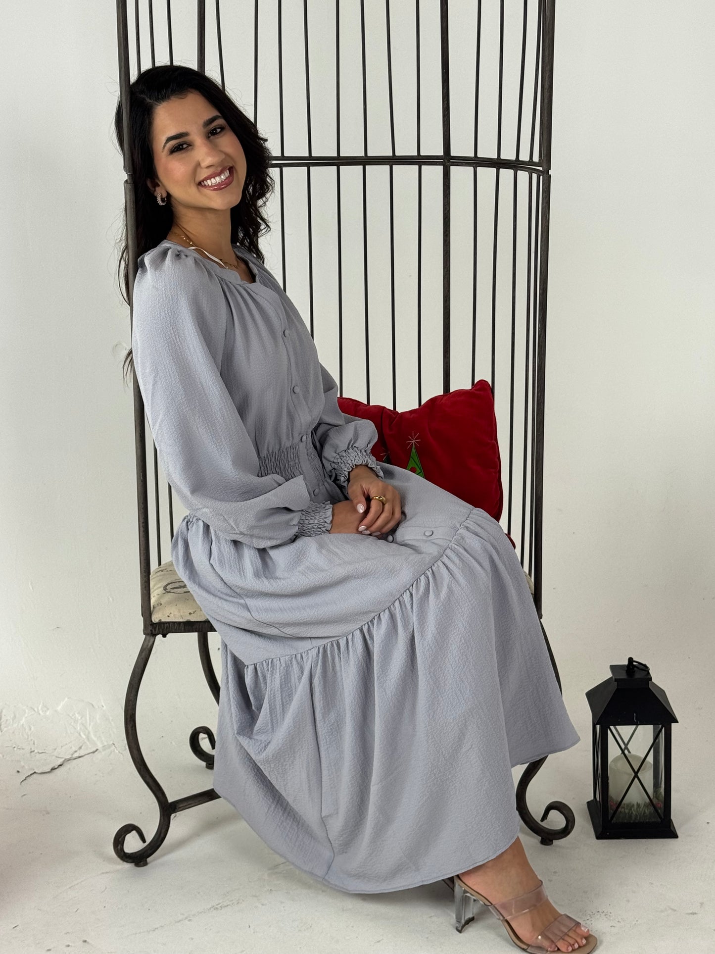 Tiered Midi Dress - available in different color and pattern