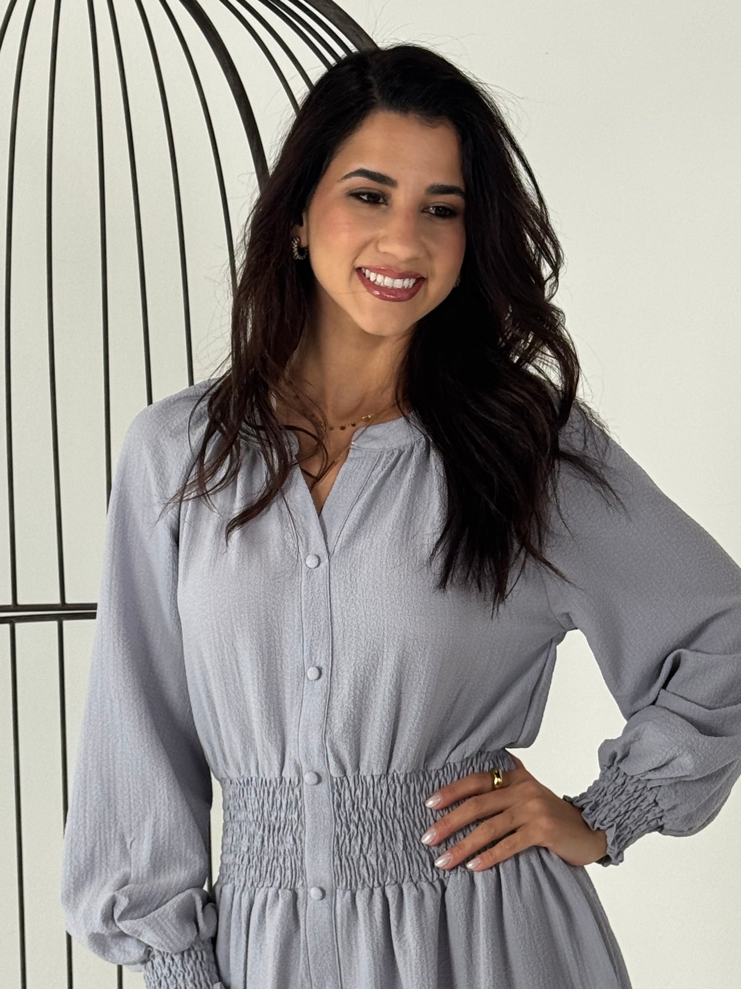 Tiered Midi Dress - available in different color and pattern