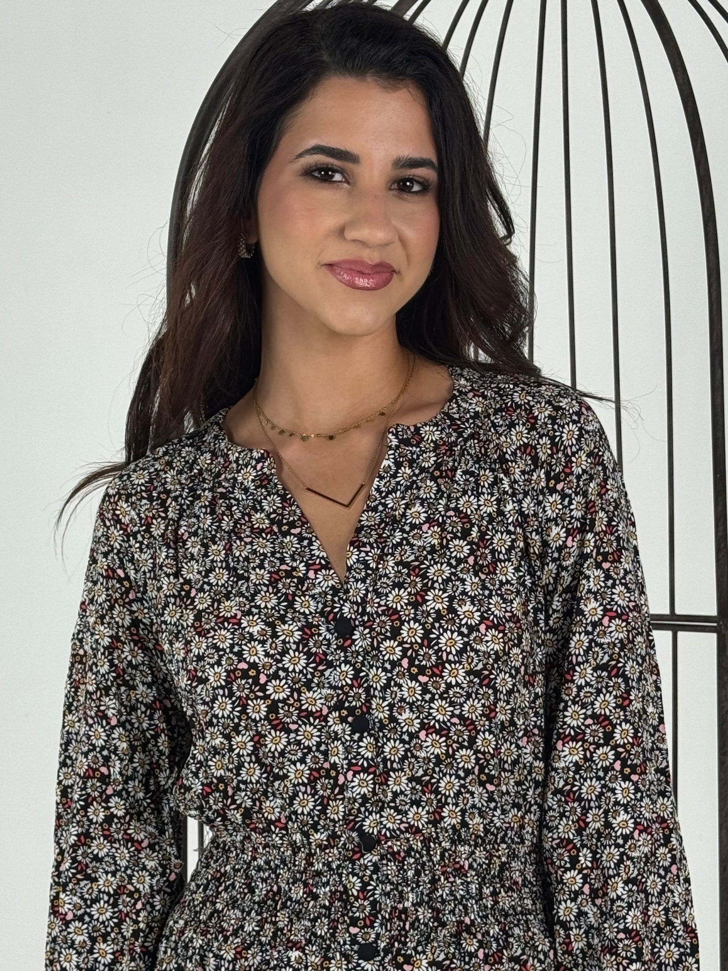 Tiered Midi Dress - available in different color and pattern